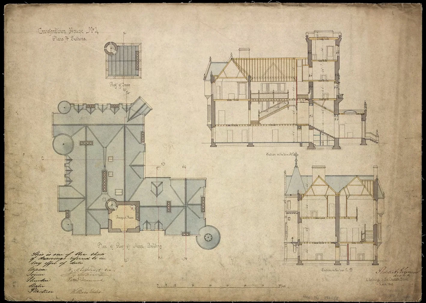Lower Ground & Principal Floor Plans
